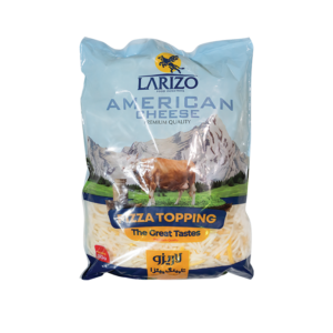 پنیر پیتزا امریکانو لاریزو؛ کشسانی عالی و طعم کرهای بینظیر