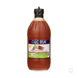 سس فلفل و سیر 500 گرمی گلوریا در شرکت پخش عمده موادغذایی نارین مشهد